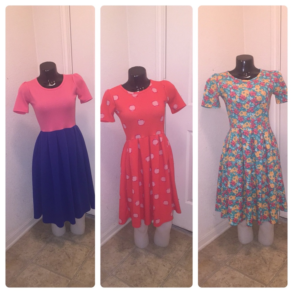 LuluRoe Amelia Dresses Bundle